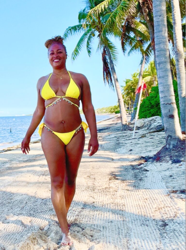 LifeBliss Lisa Living her Best Life in Yellow Bikini